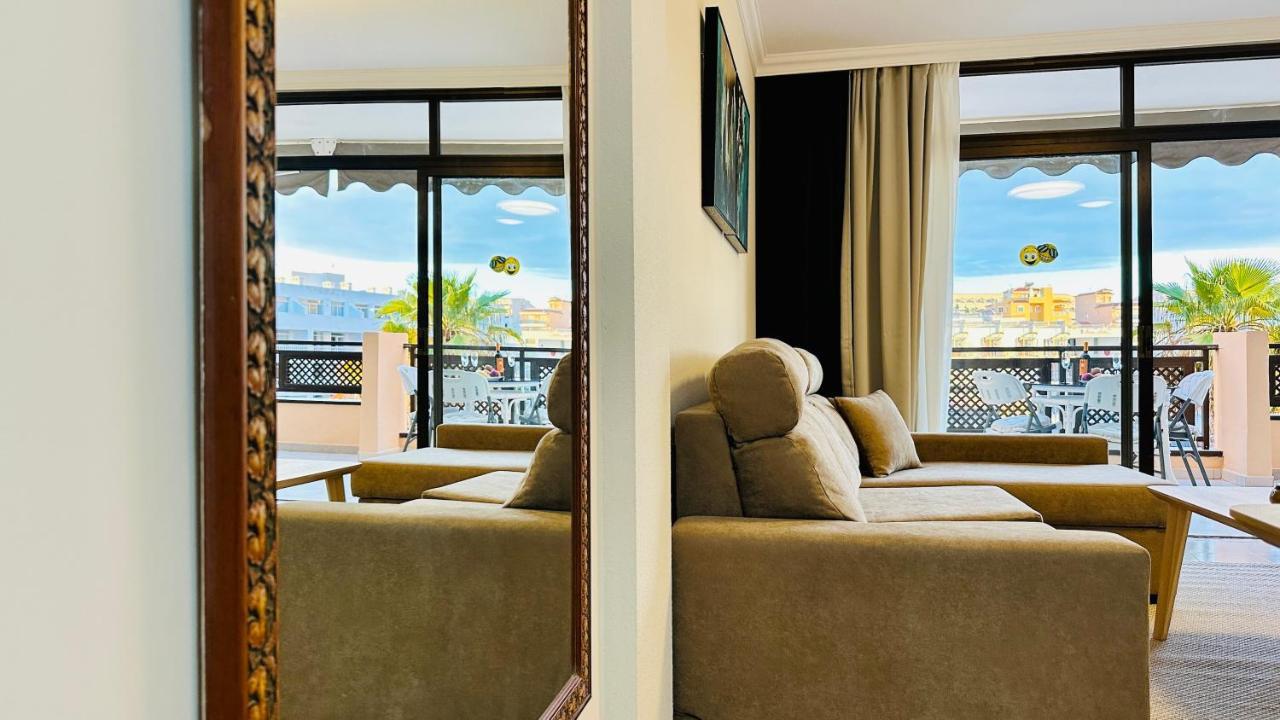Sunset Apart, Large Terrace, Pool, Best Location! Пуэрто-де-Сантьяго Экстерьер фото