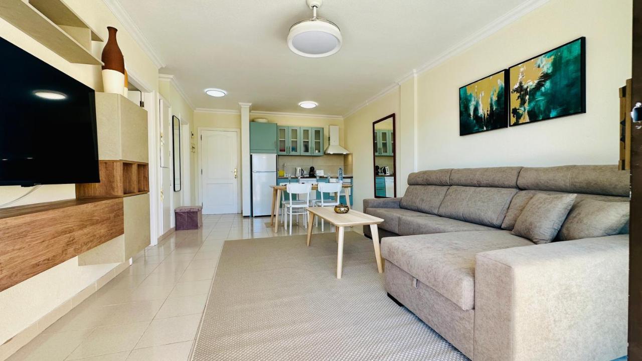 Sunset Apart, Large Terrace, Pool, Best Location! Пуэрто-де-Сантьяго Экстерьер фото