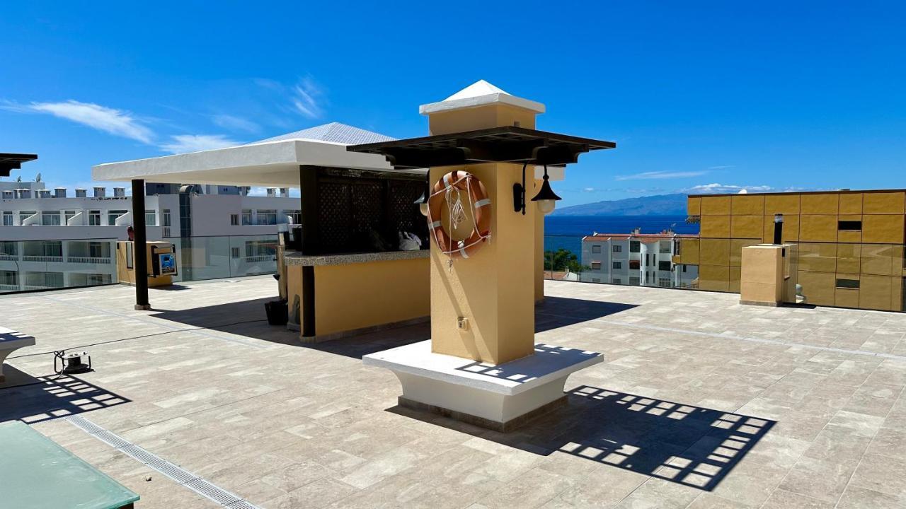 Sunset Apart, Large Terrace, Pool, Best Location! Пуэрто-де-Сантьяго Экстерьер фото